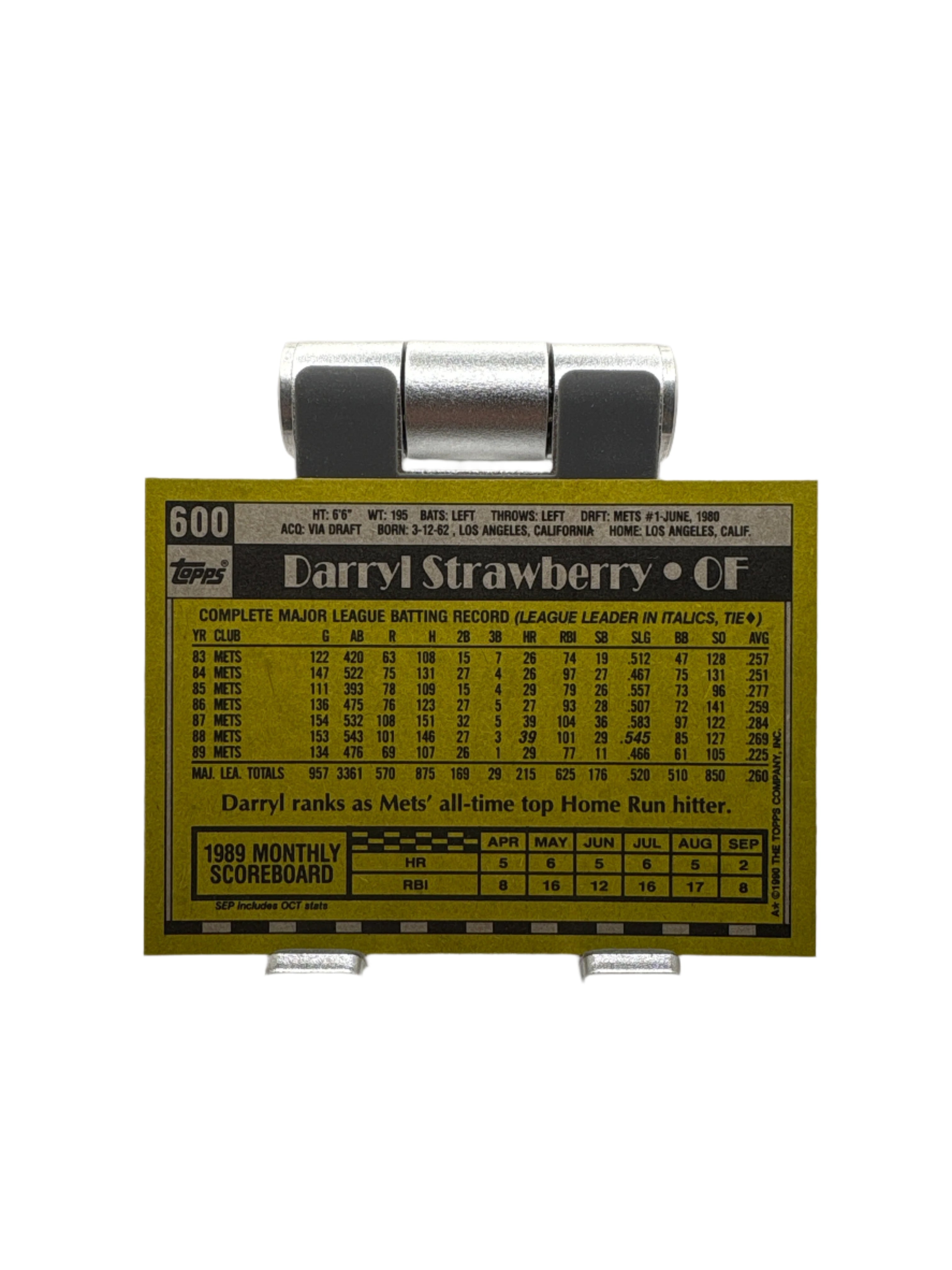 Topps Darryl Strawberry