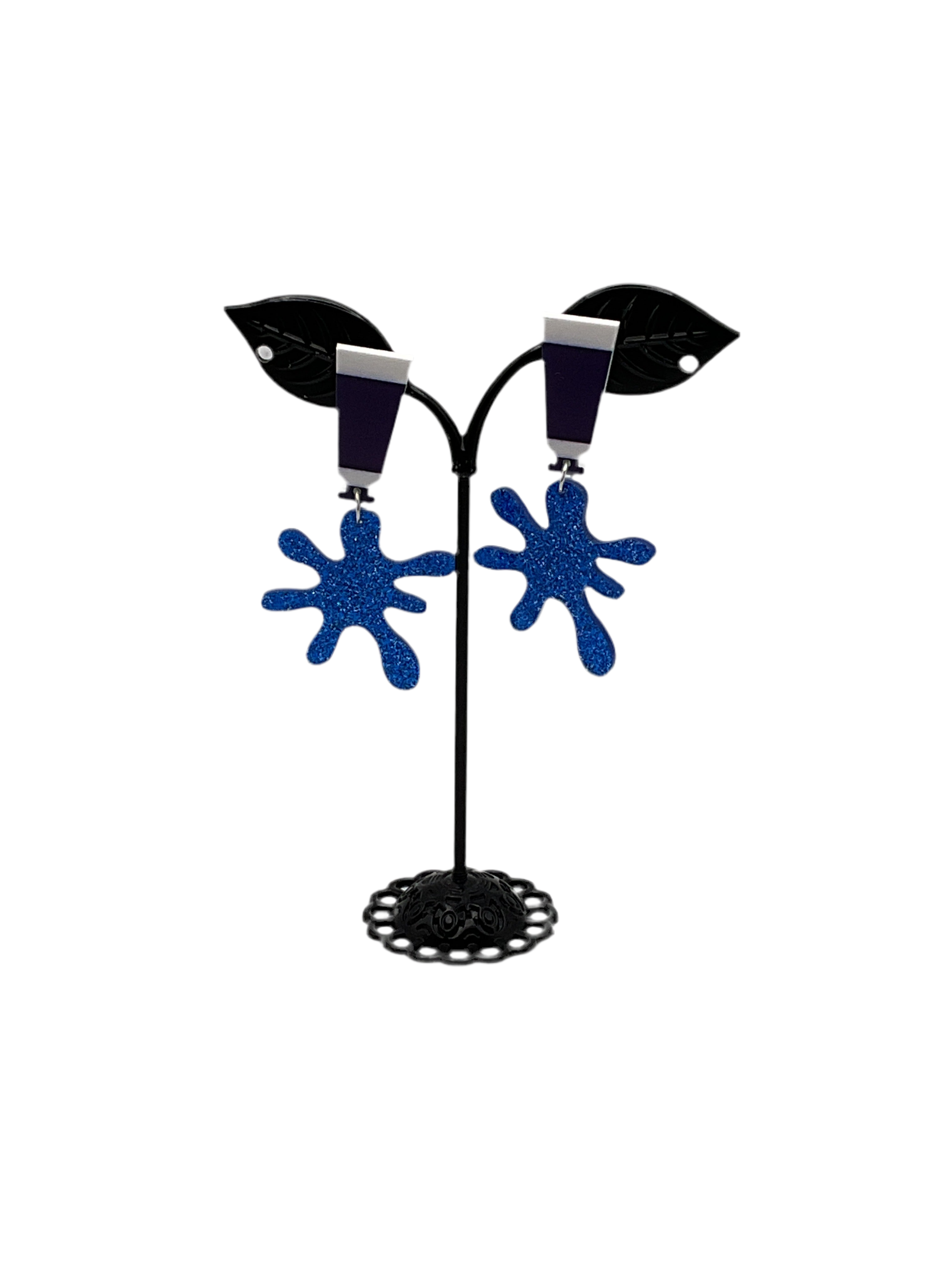 Paint splatter Earrings