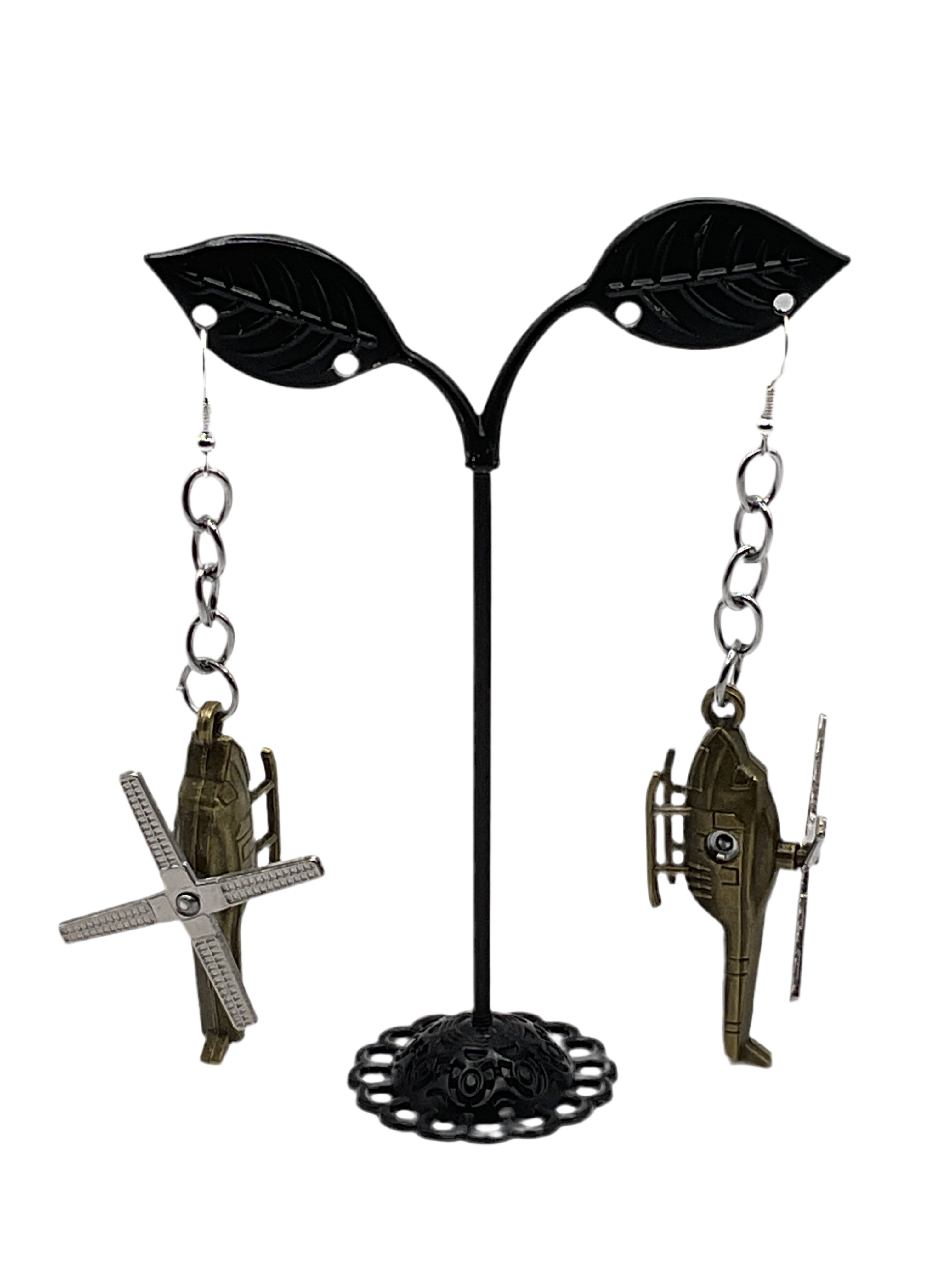 Helicopter Earrings