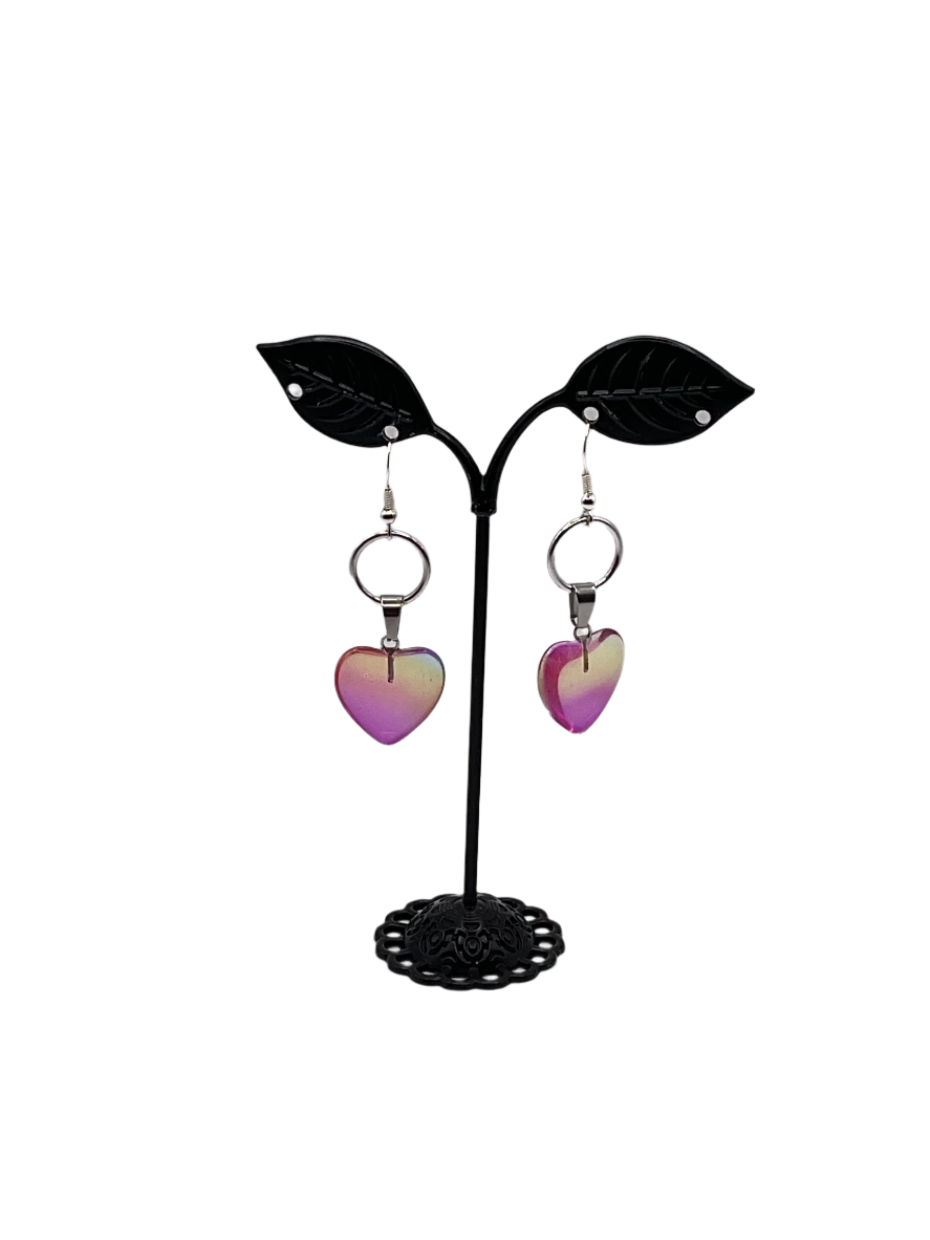 Heart earrings