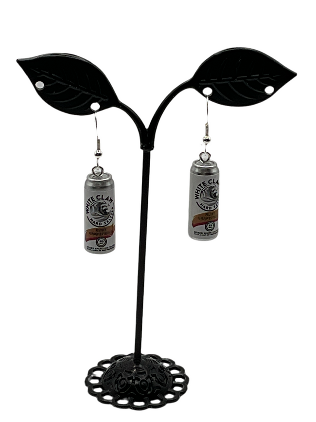 White claw earrings Hover Image