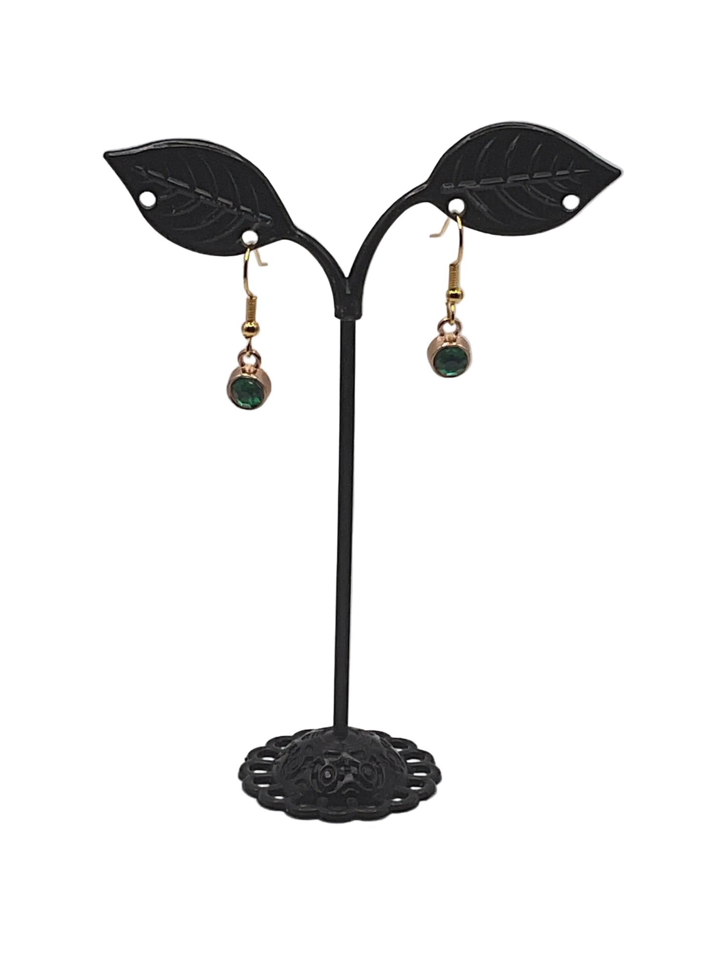 Crystal and Crosses Earrings