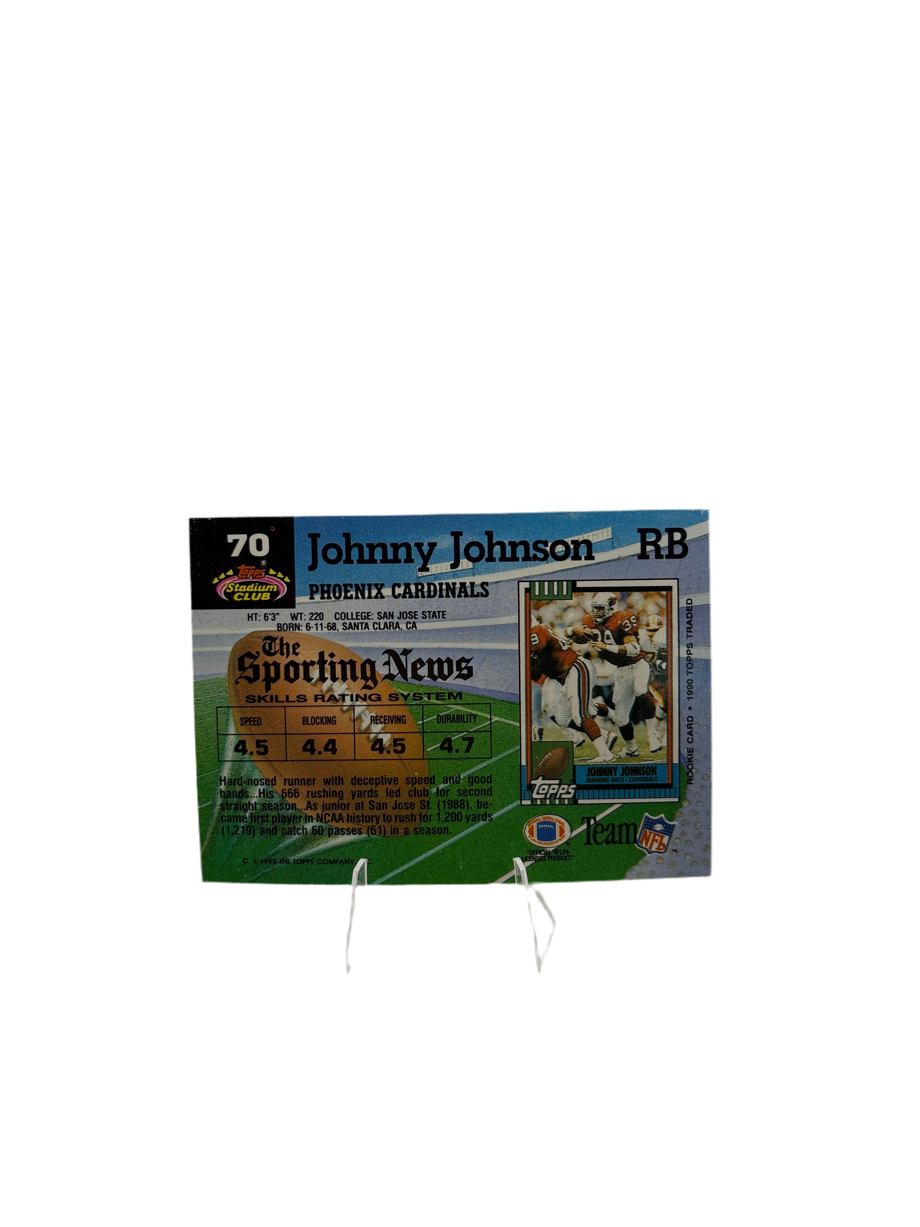 Topps Johnny Johnson