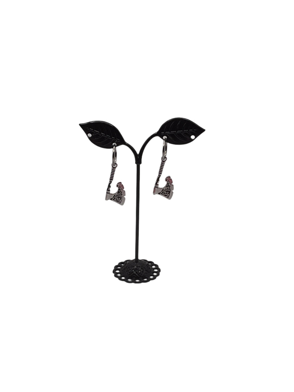 Battle Axe Earrings 2