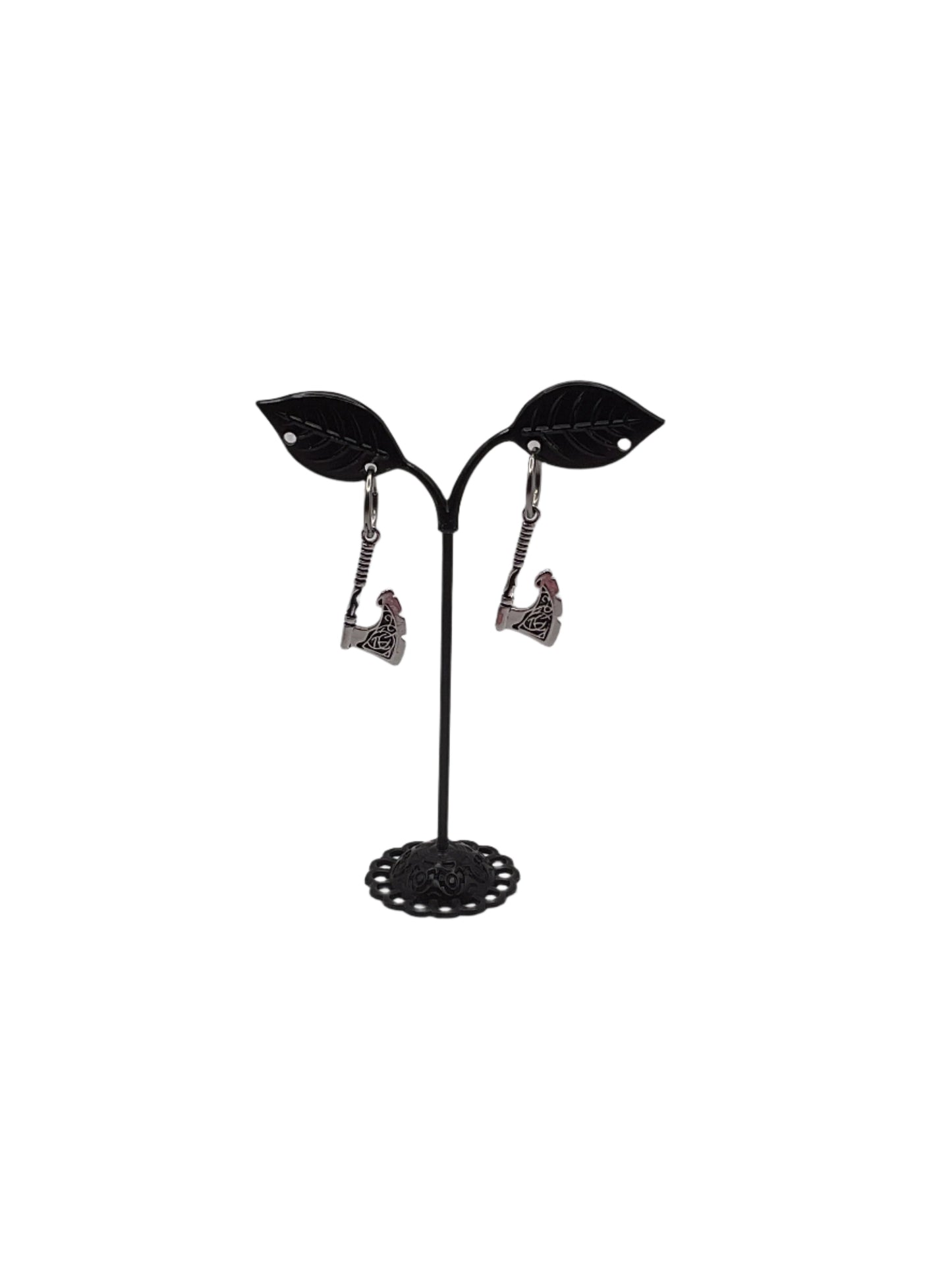 Battle Axe Earrings 2