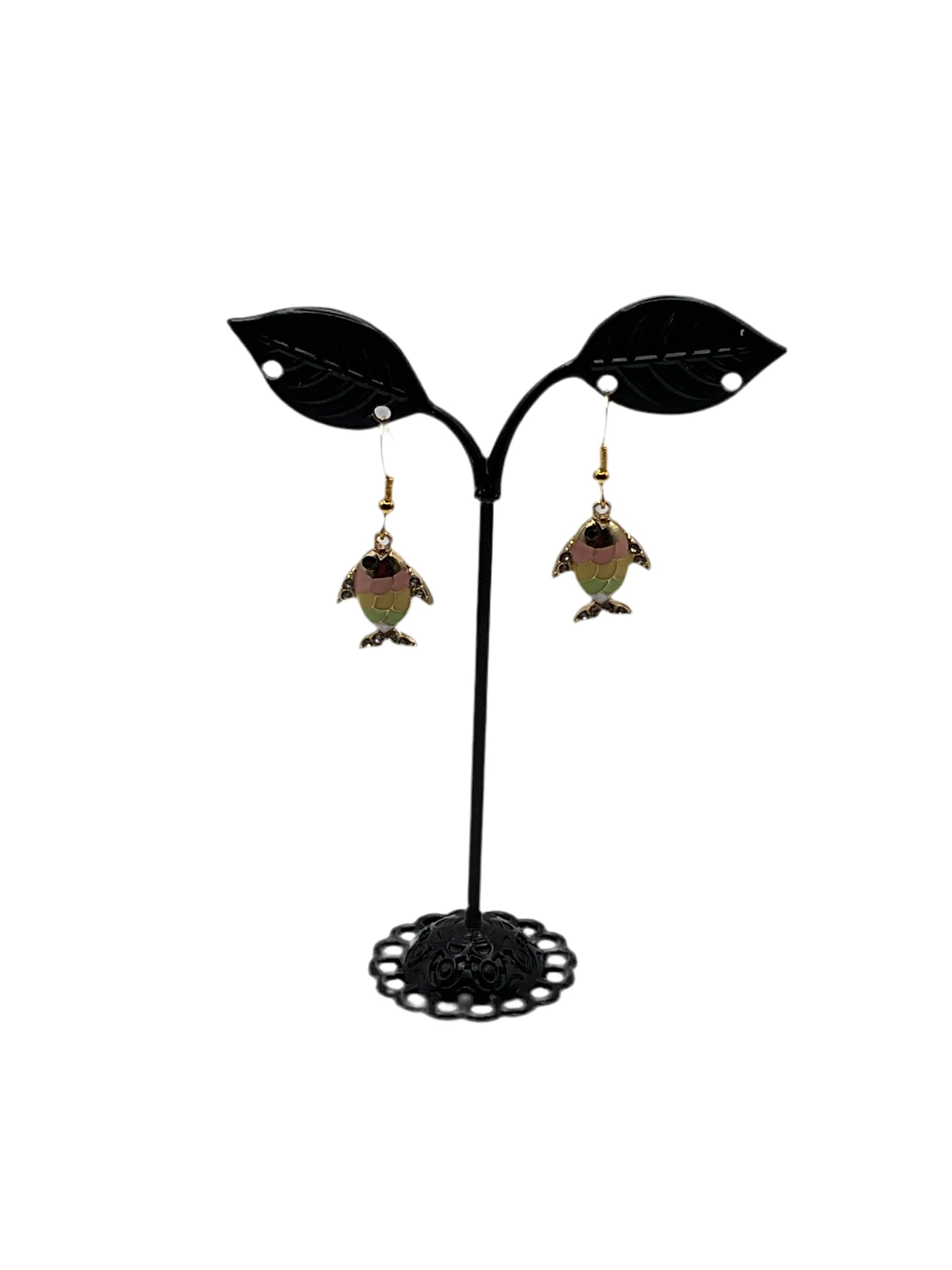 Colorful Pastel Fish Earrings