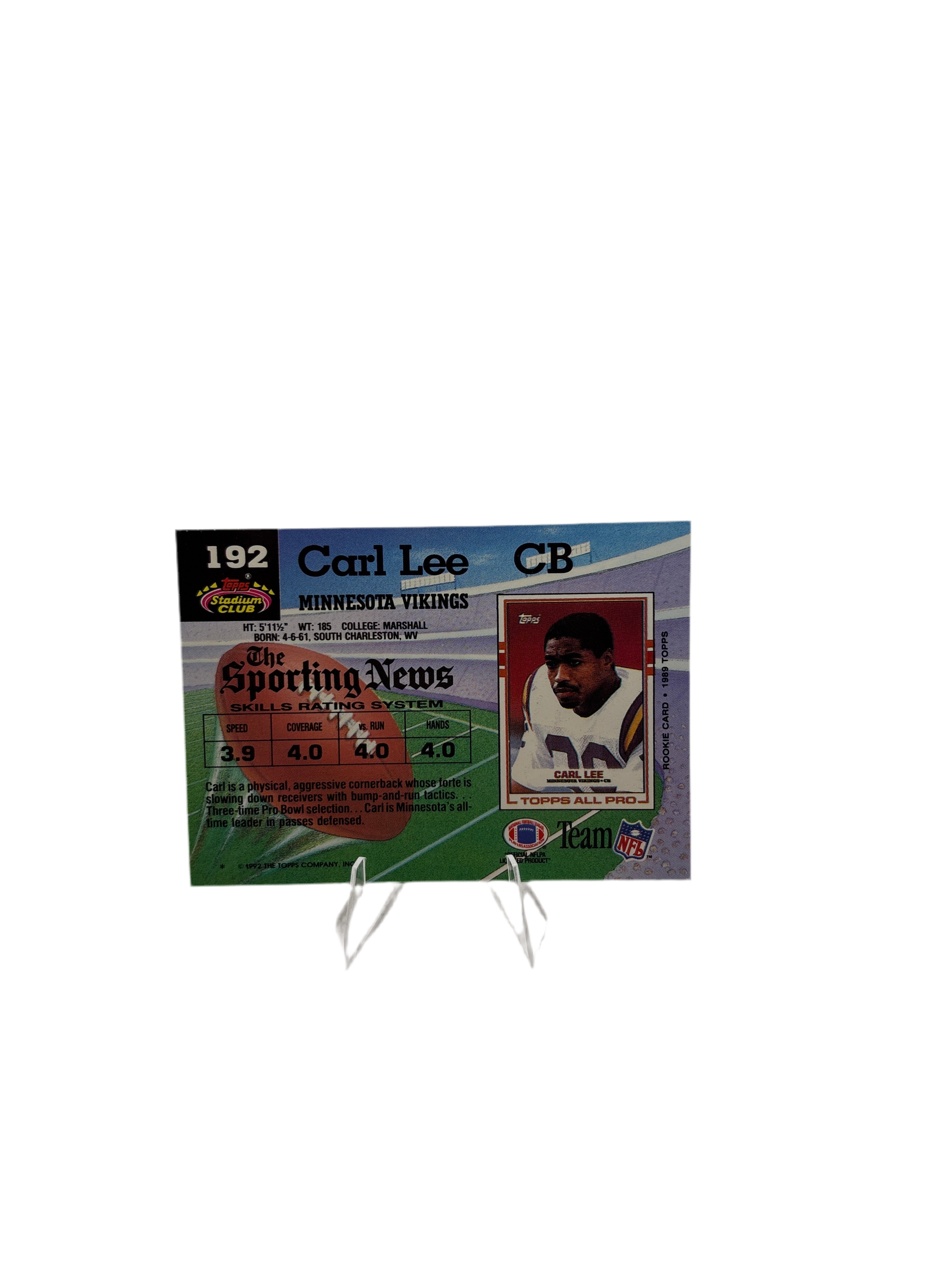 Topps Carl Lee