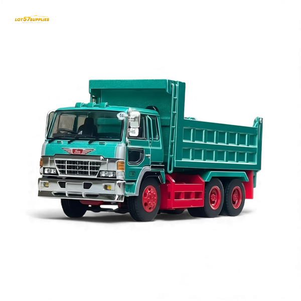 (Pre-Order) DBGT Hino Super Dolphin Dump Truck - Green 1:64