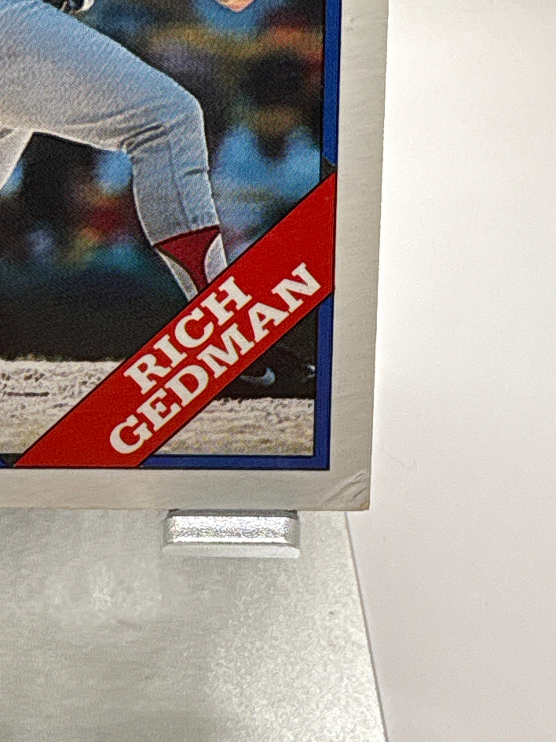 Topps Rich Gedman