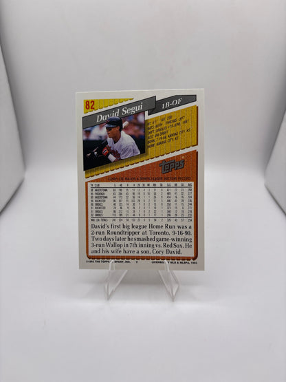 Topps David Segui