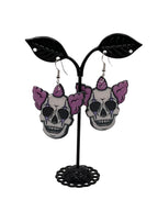 Skull Clown Earrings