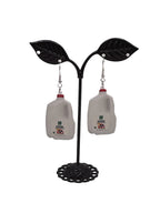 Milk earrings