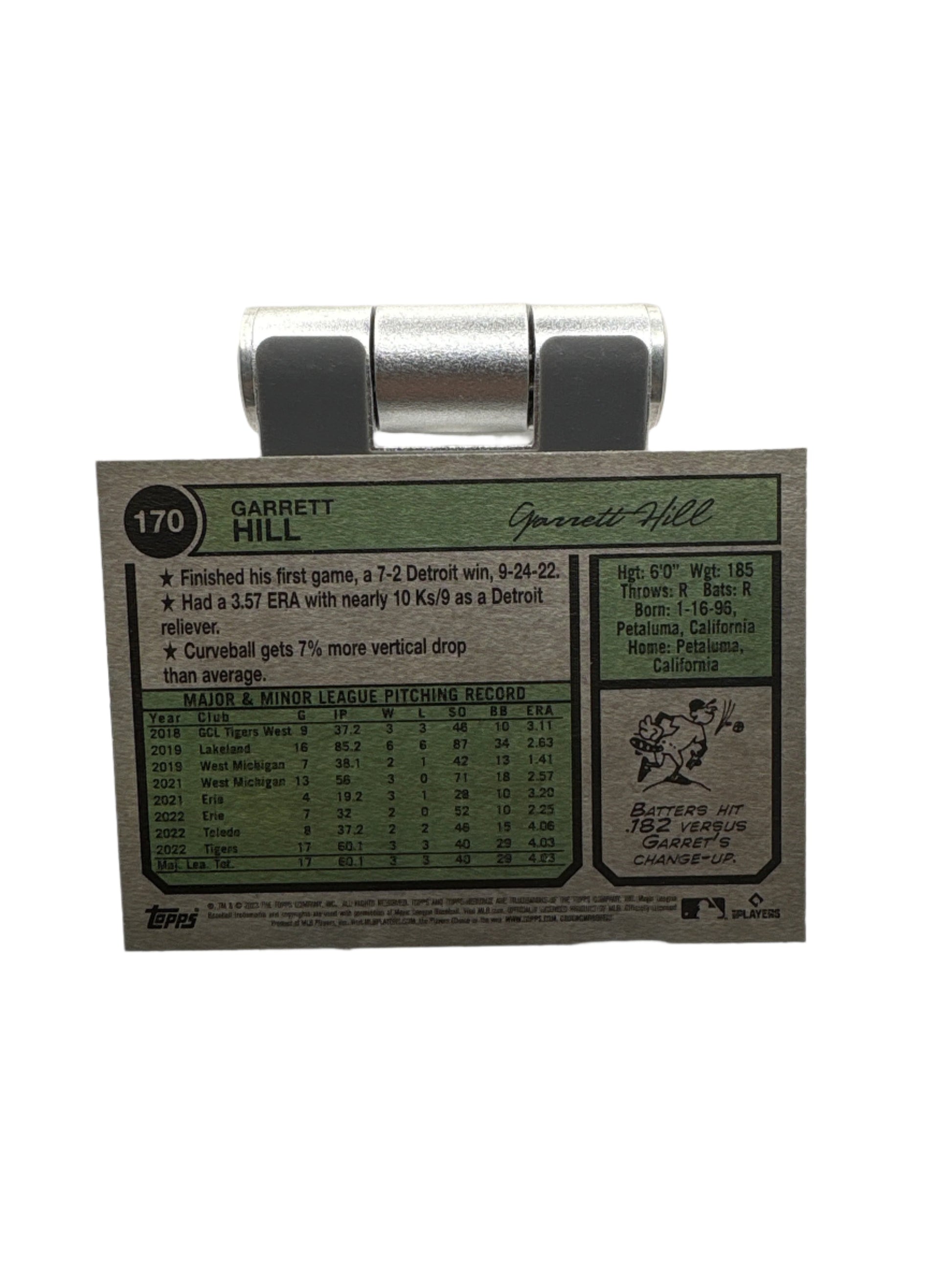 Topps Heritage Garrett Hill