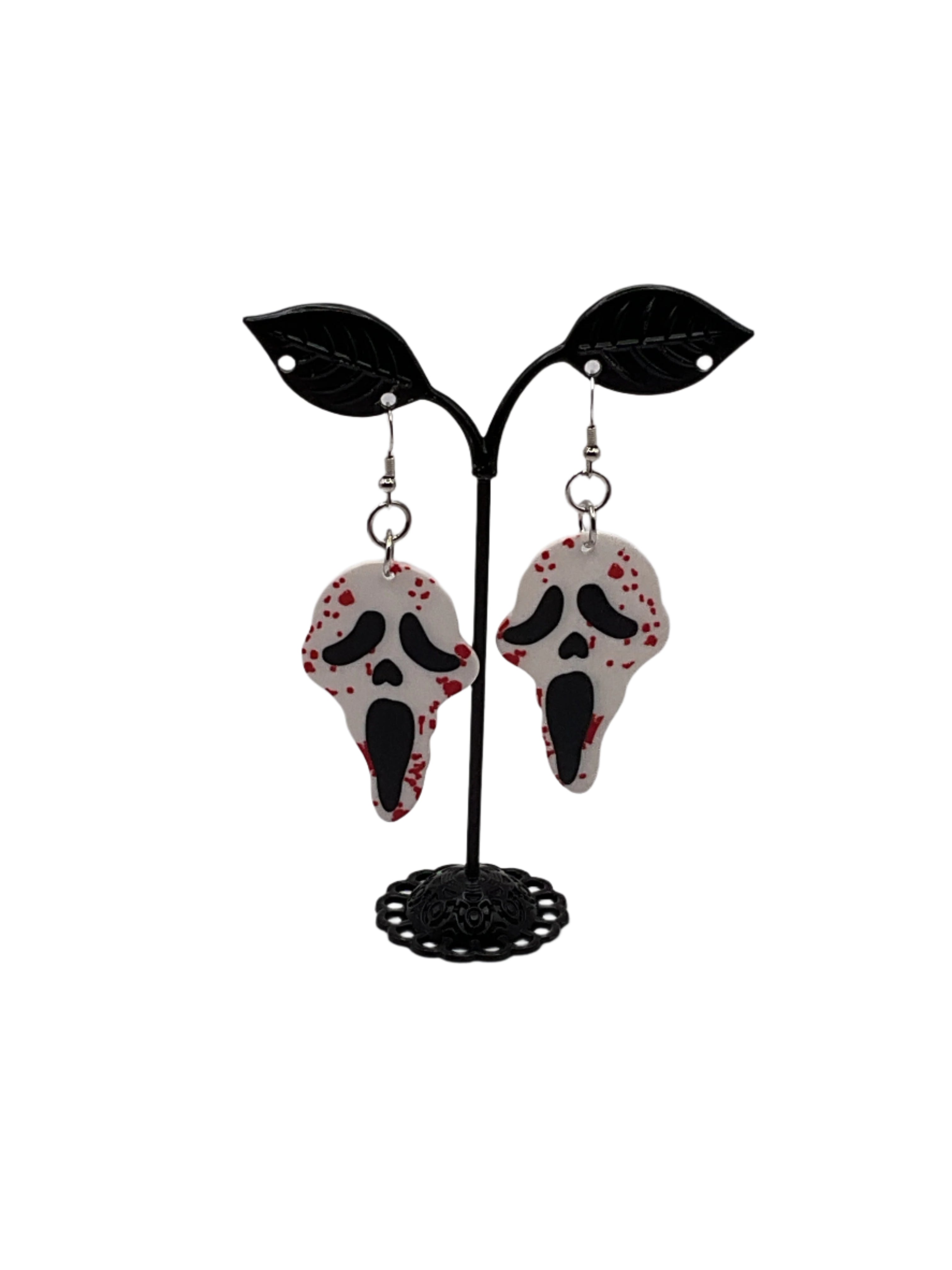 Scream earrings