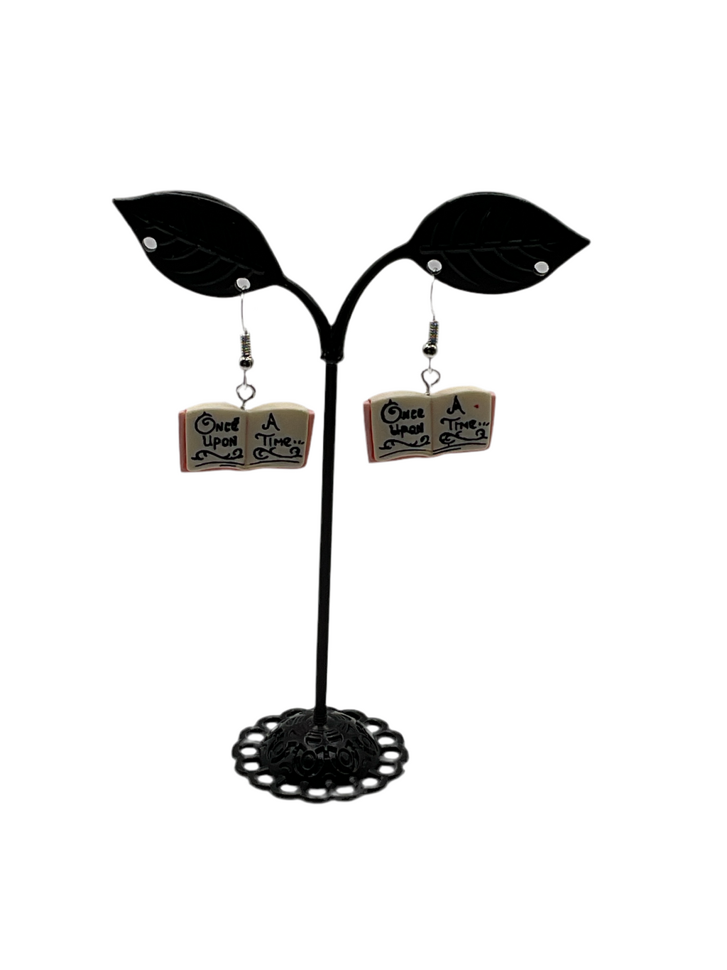 Once Upon A Time Book Earrings