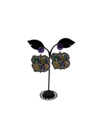 Mardi Gras earrings