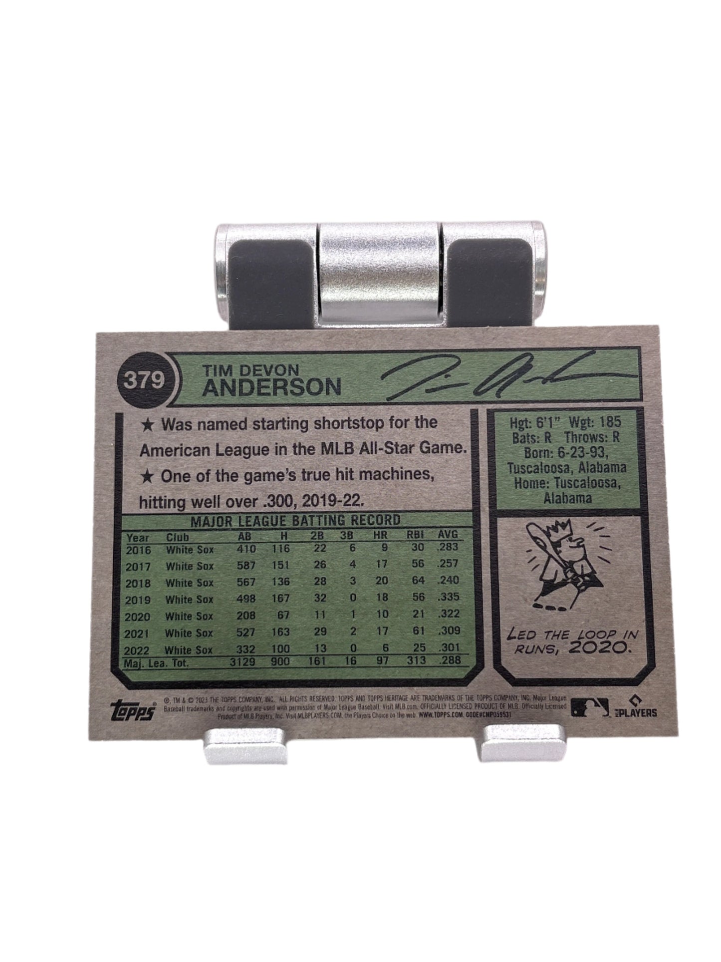 Topps Heritage Tim Anderson