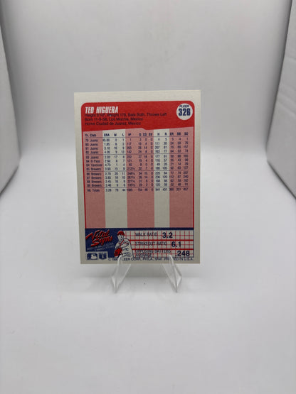 Fleer Ted Higuera