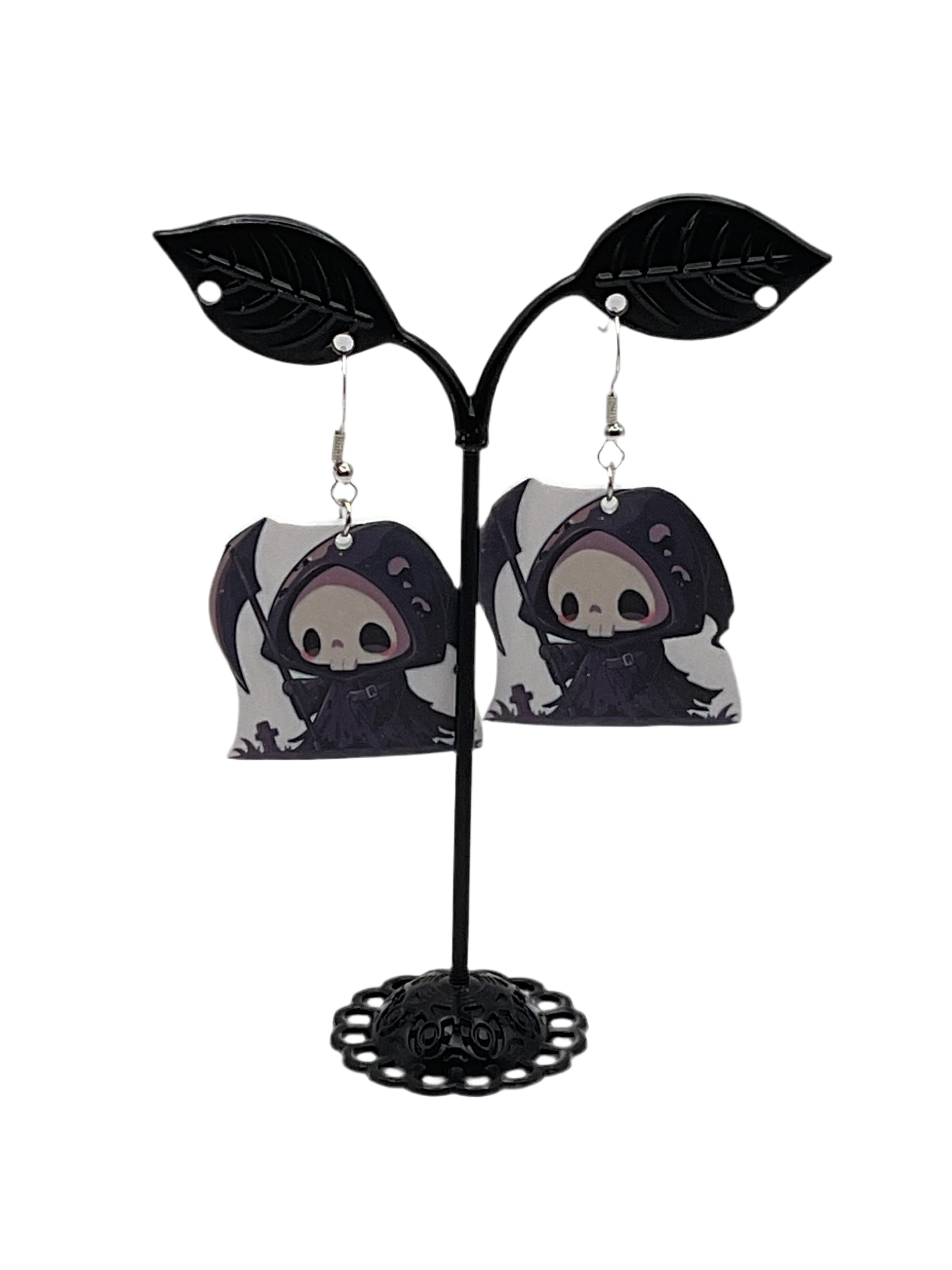 Baby Grim Reaper Earrings