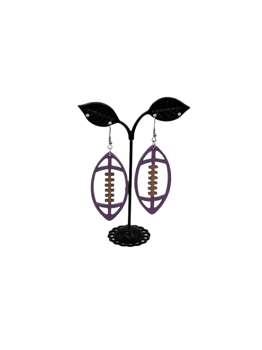 Football earrings