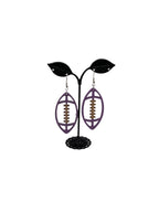 Football earrings