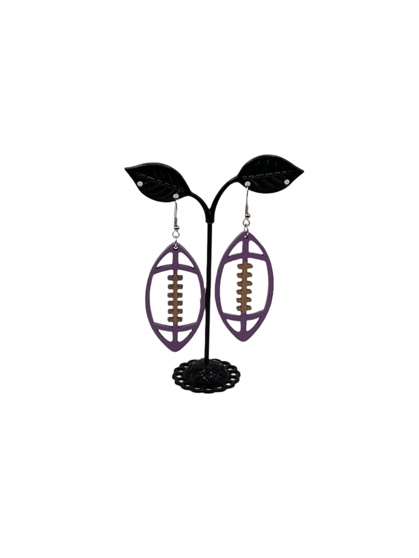 Football earrings