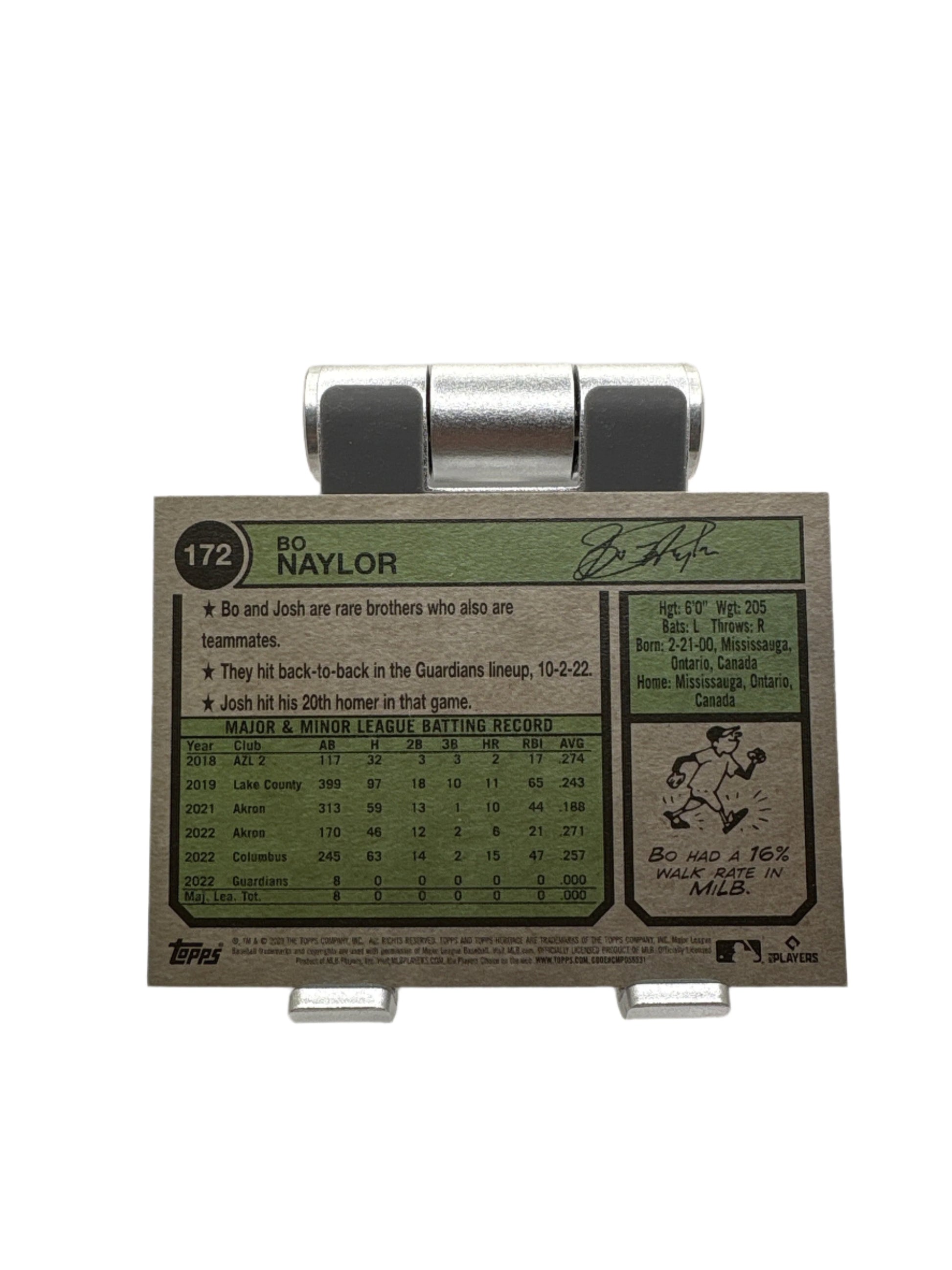 Topps Heritage Bo Naylor