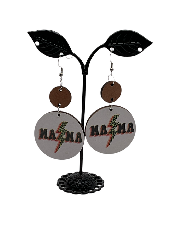 Mama Earrings Hover Image