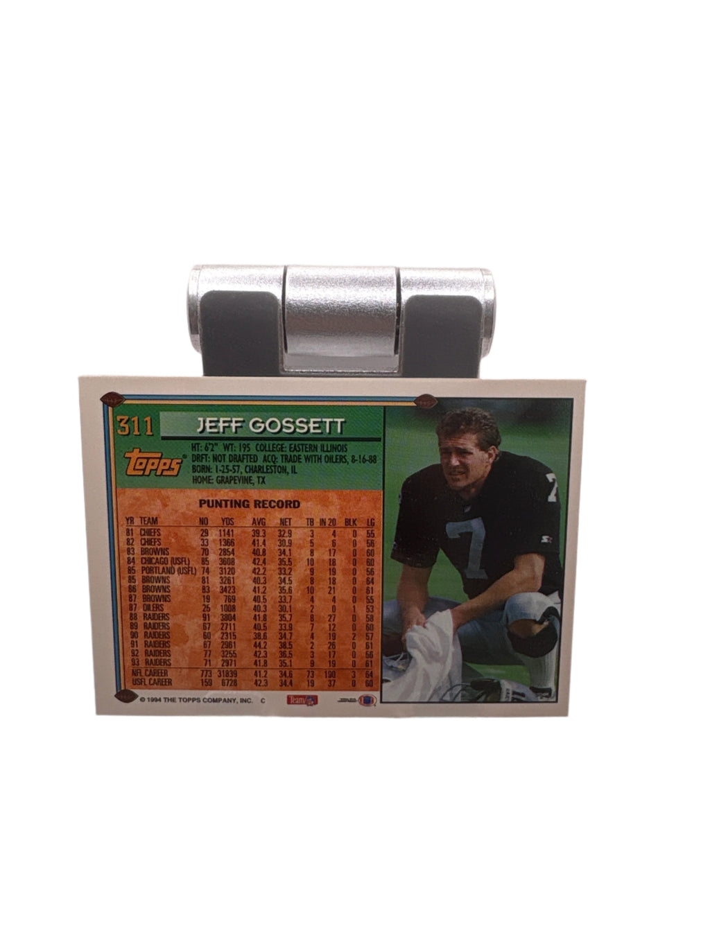 Topps Jeff Gossett