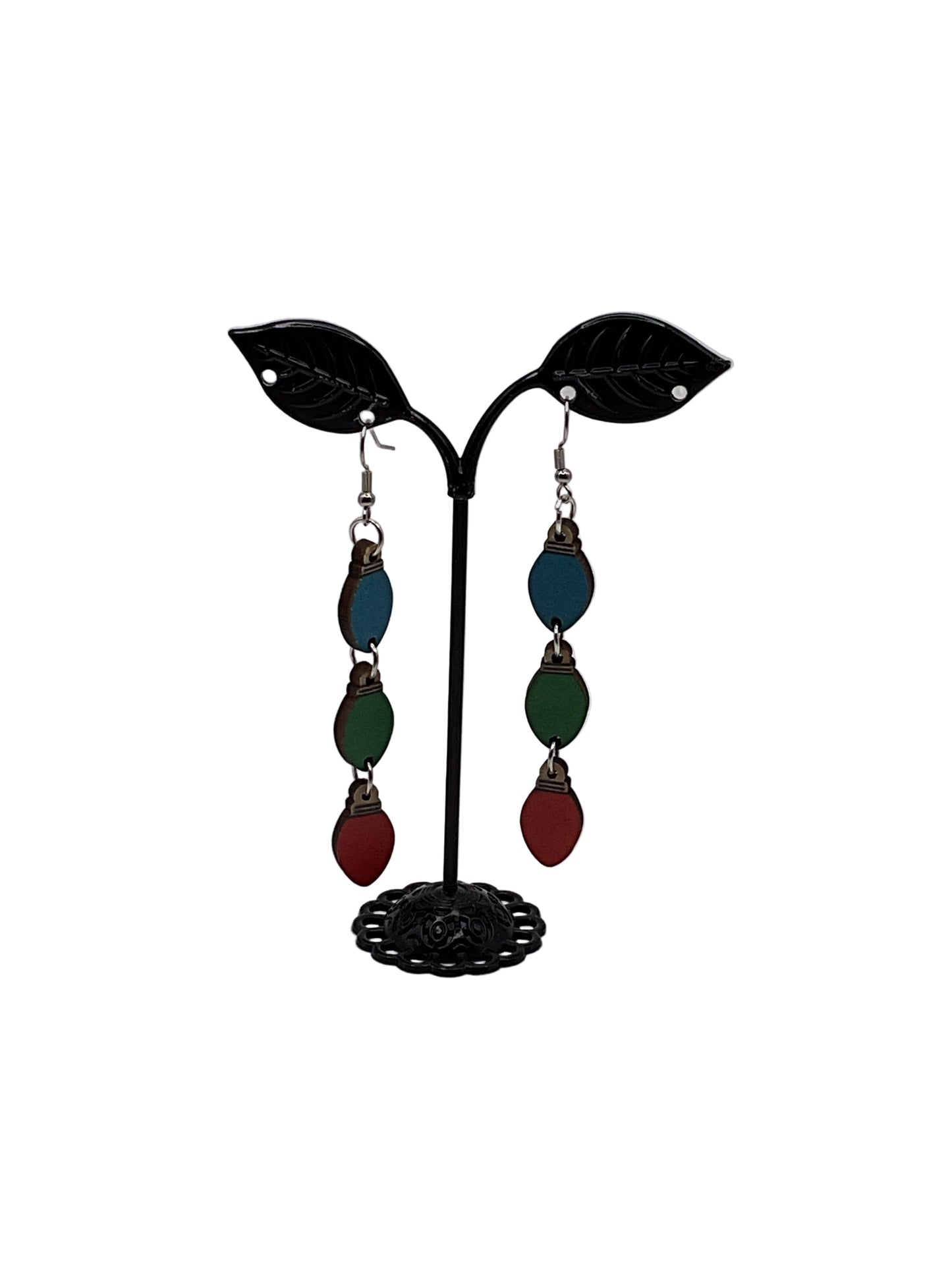 Christmas Light Earrings