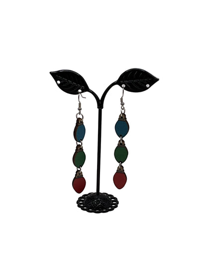 Christmas Light Earrings