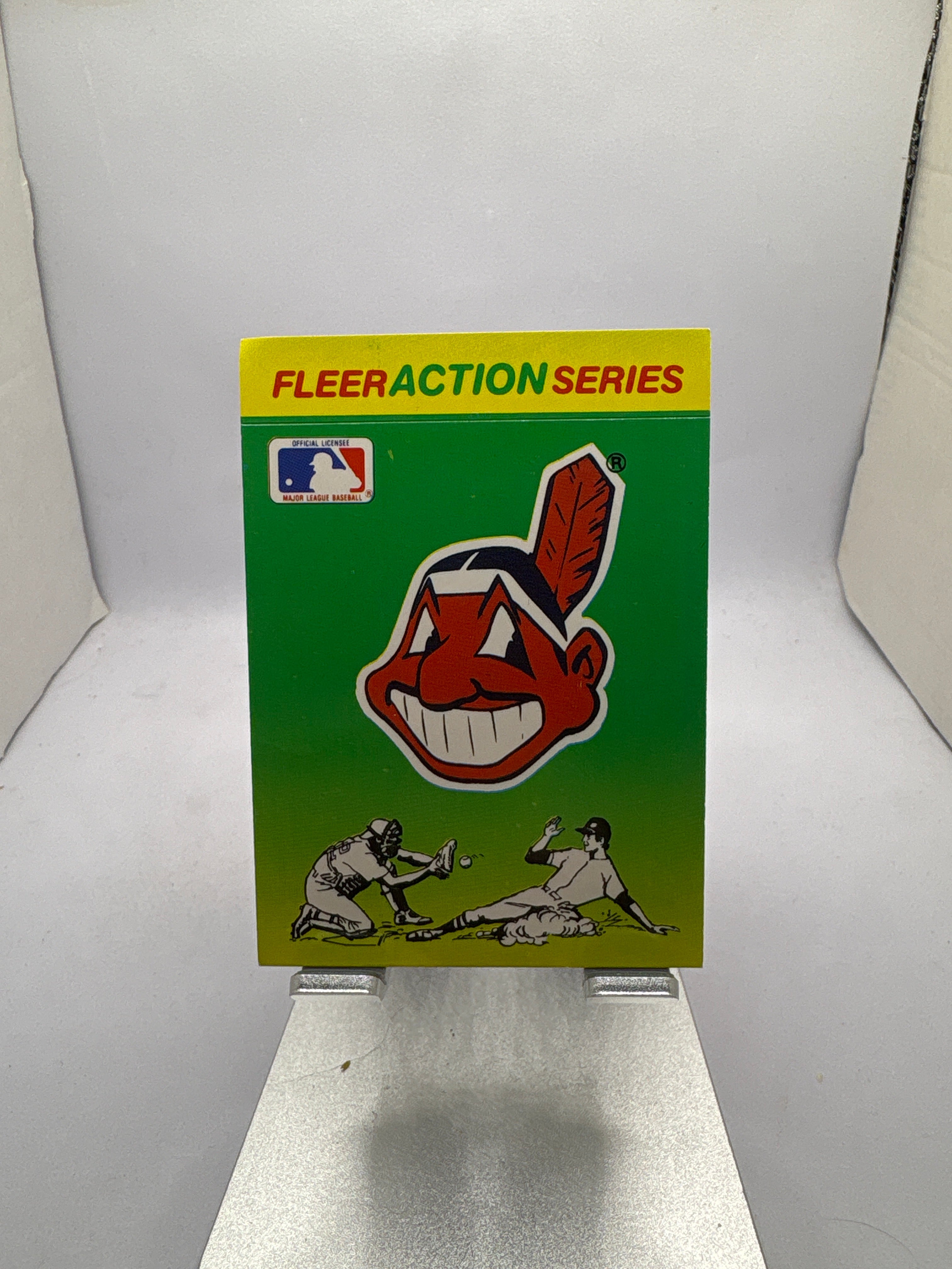 Fleer Cleveland Indians Baseball Sticker Main image