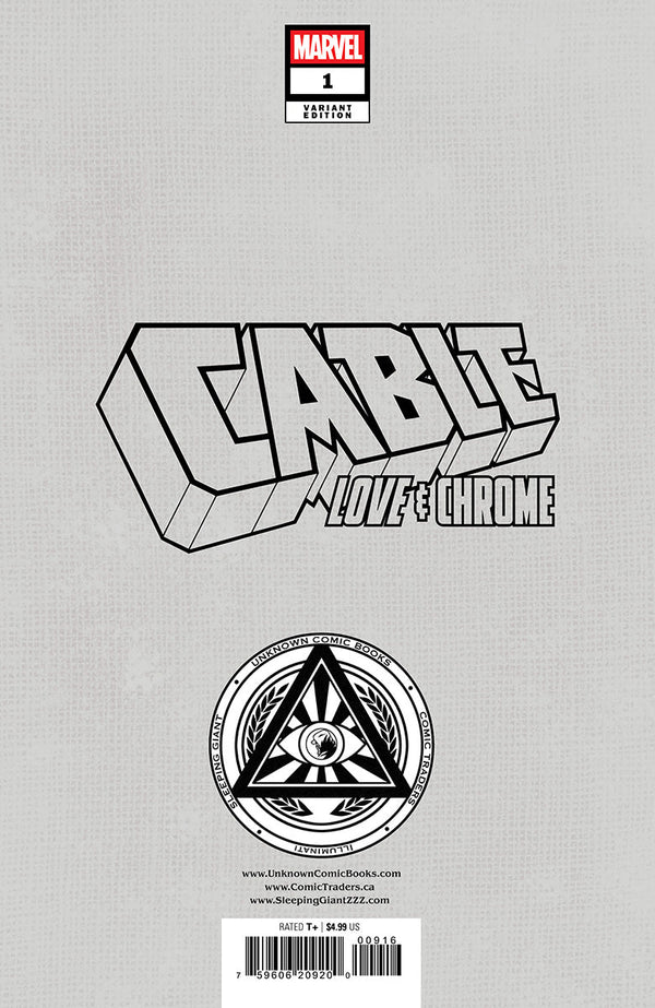 Cable: Love & Chrome #1 Unknown Comics Tyler Kirkham Connecting Cover Exclusive Var (01/01/2025) - Collectors World Toys