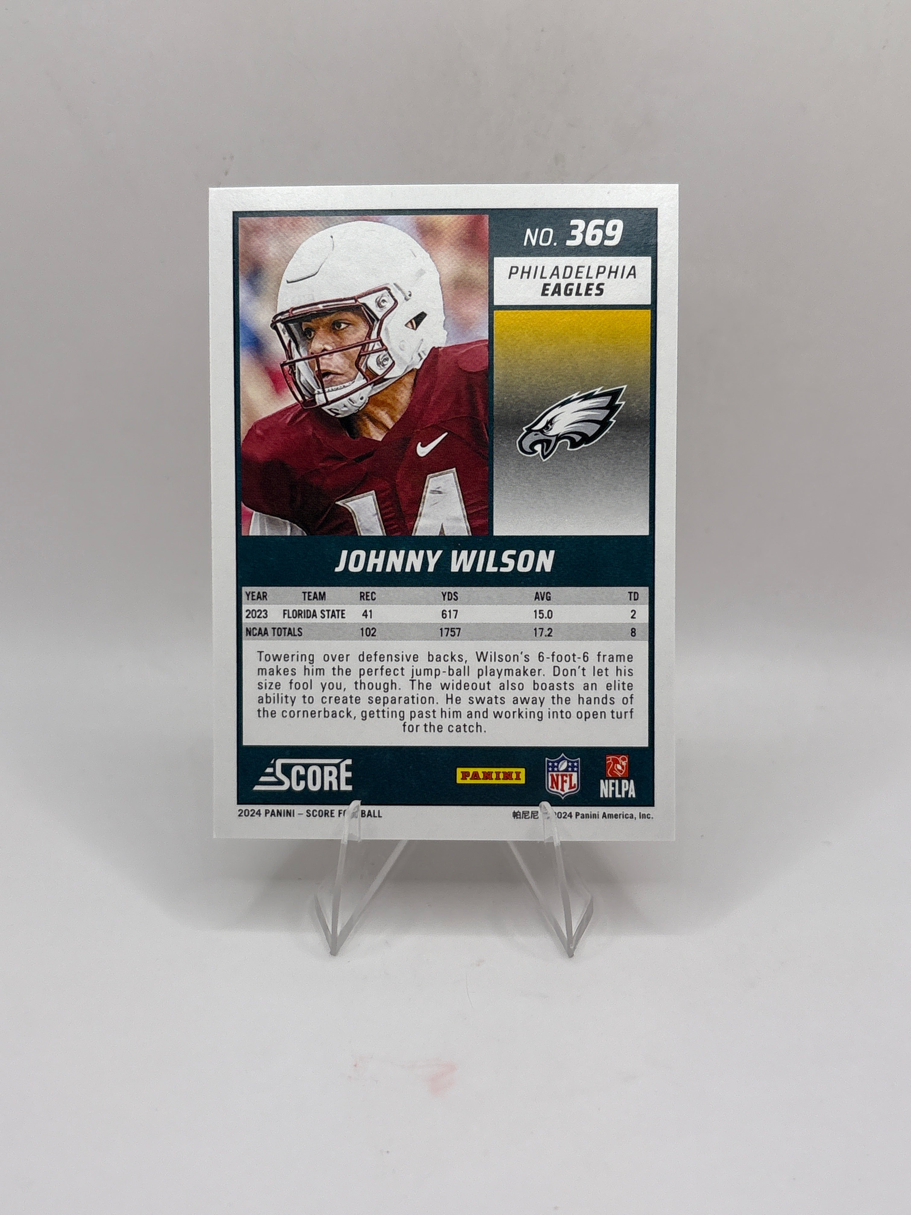 Score Johnny Wilson