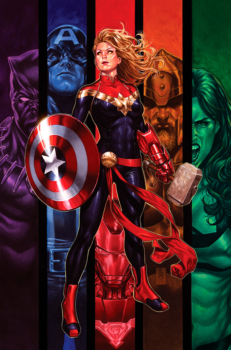 CAPTAIN MARVEL #16 UNKNOWN COMICS EXCLUSIVE VIRGIN VAR (03/18/2020) - Collectors World Toys Main image