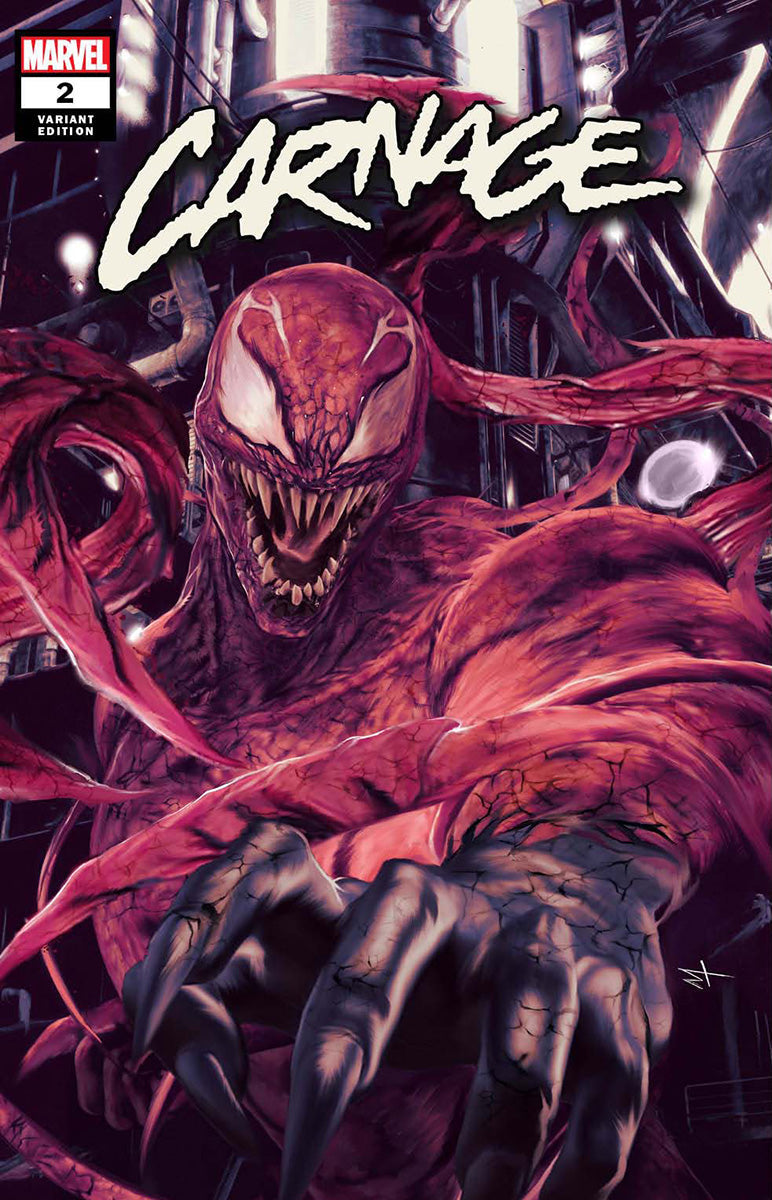 Carnage 2 Unknown Comics Marco Turini Exclusive Var (04/20/2022) (04/27/2022) - Collectors World Toys