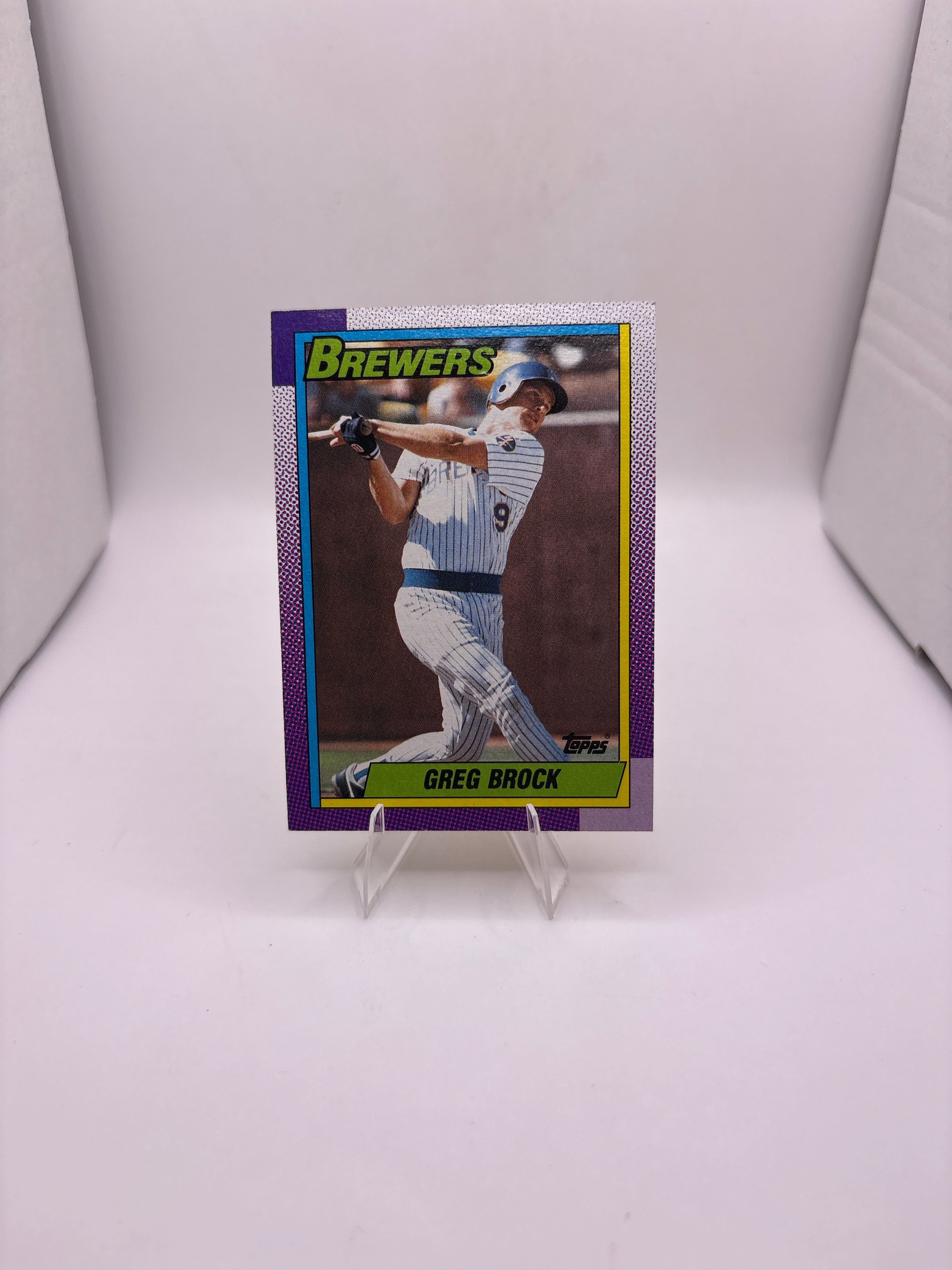 Topps Greg Brock Main image