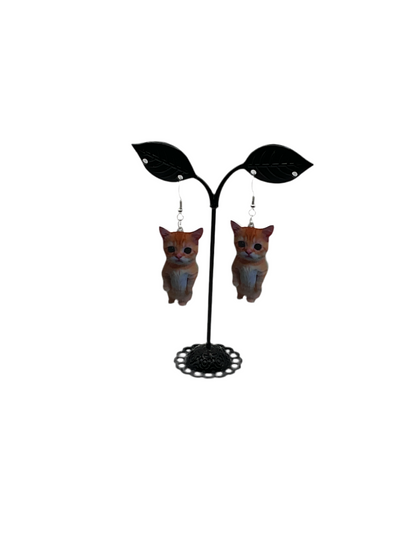 Cat earrings