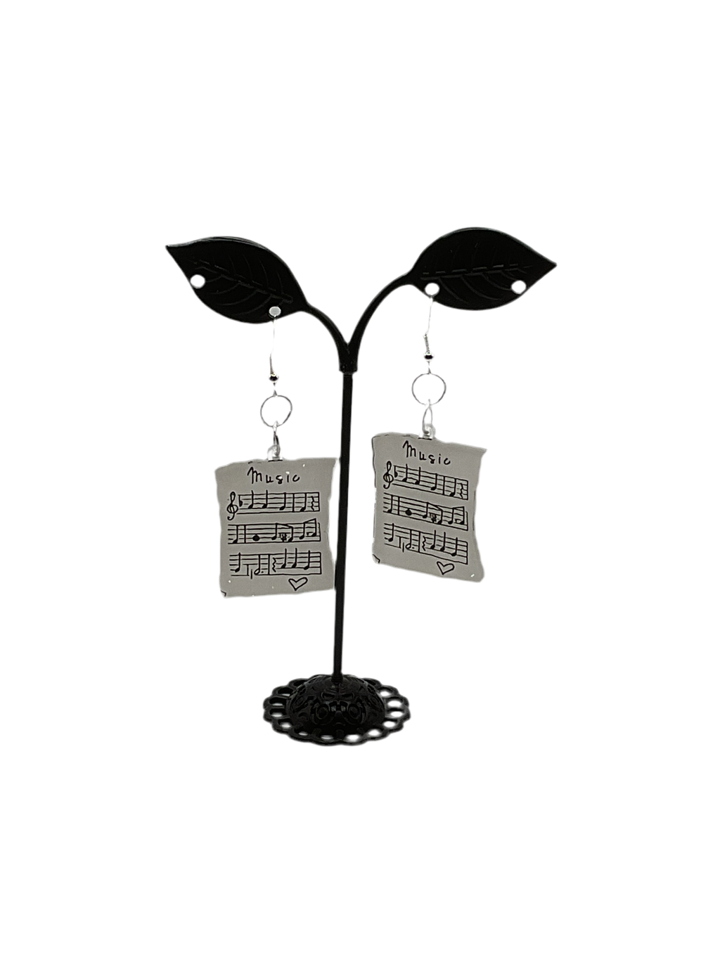 Sheet Music earrings