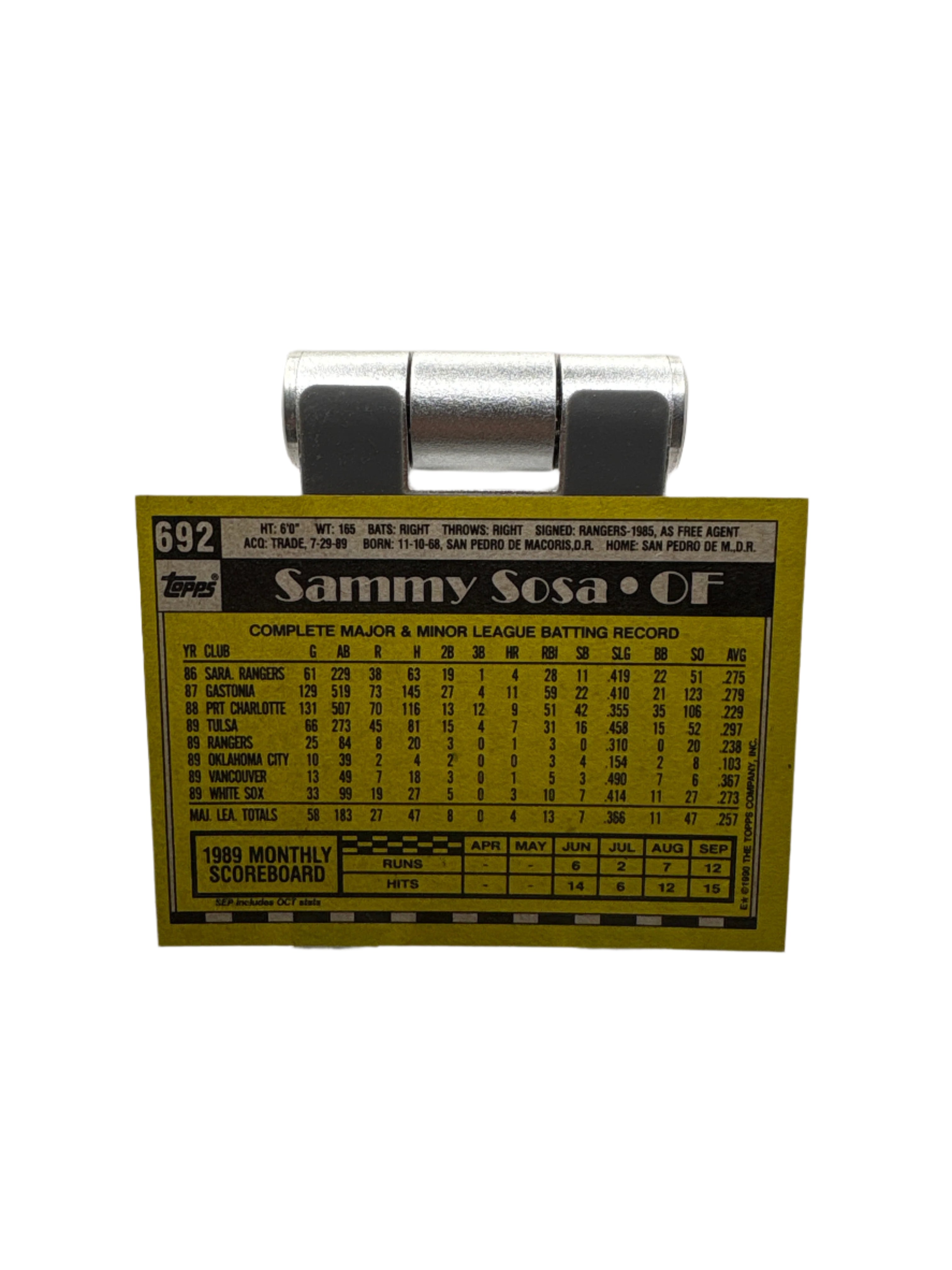 Topps Sammy Sosa