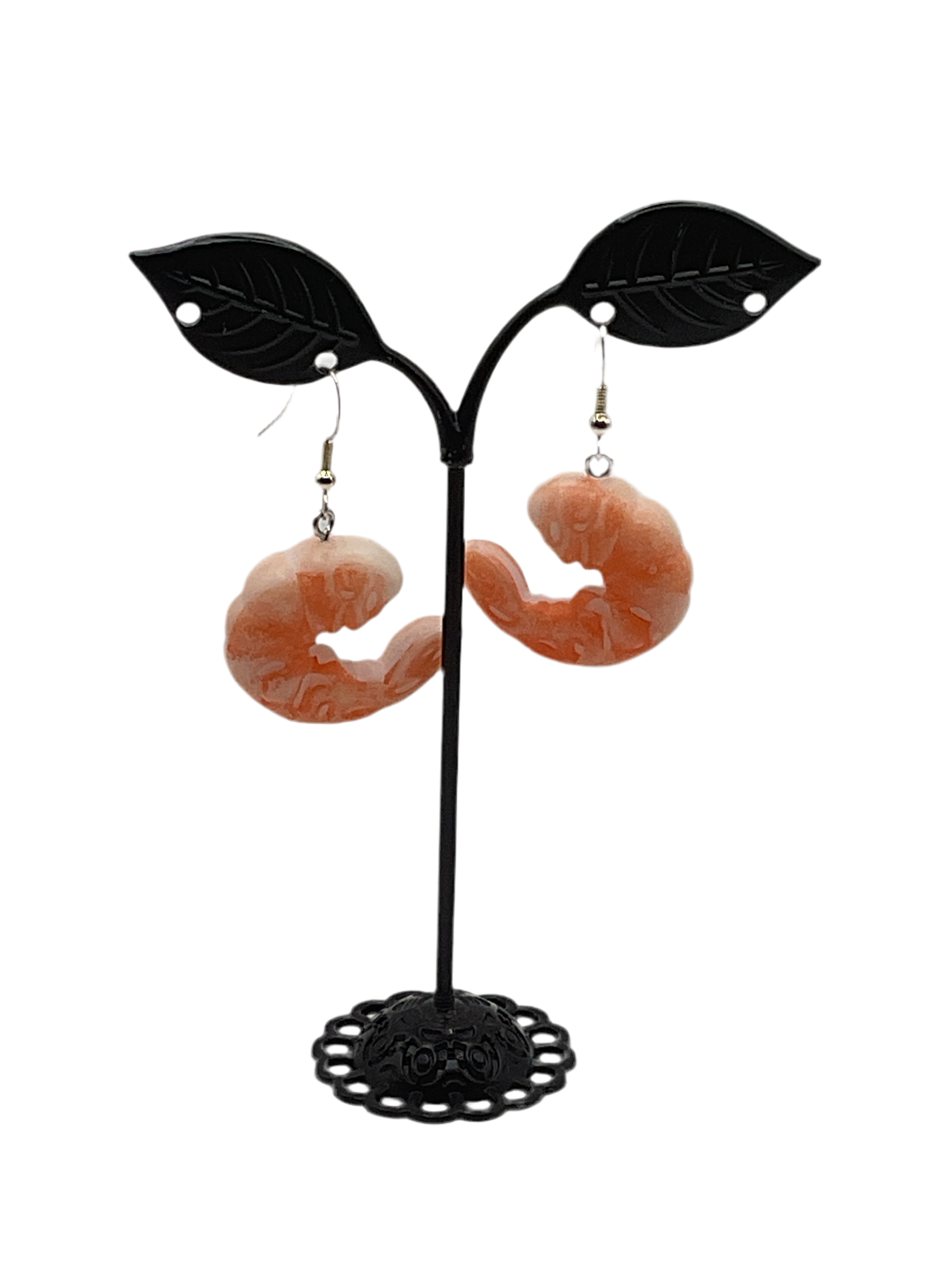 Shrimp earrings Main image