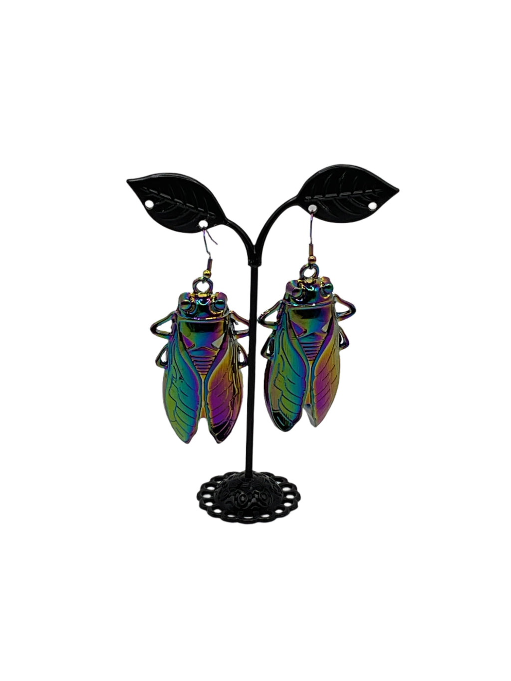 Large Cicada Earrings