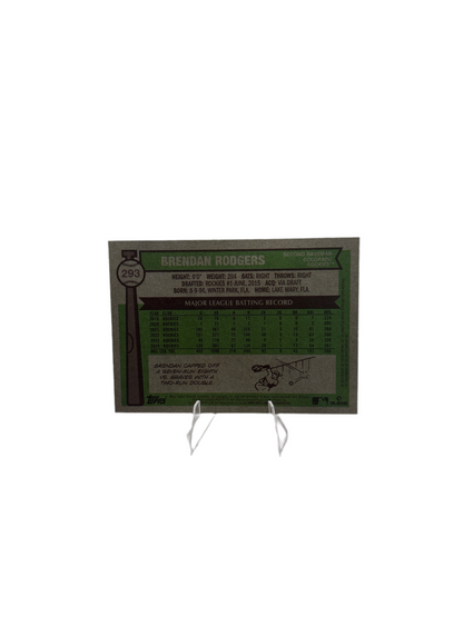 Topps Brendan Rodgers