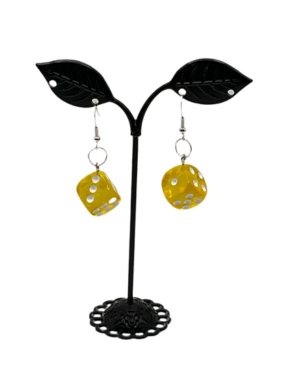 D6 Dice Earrings
