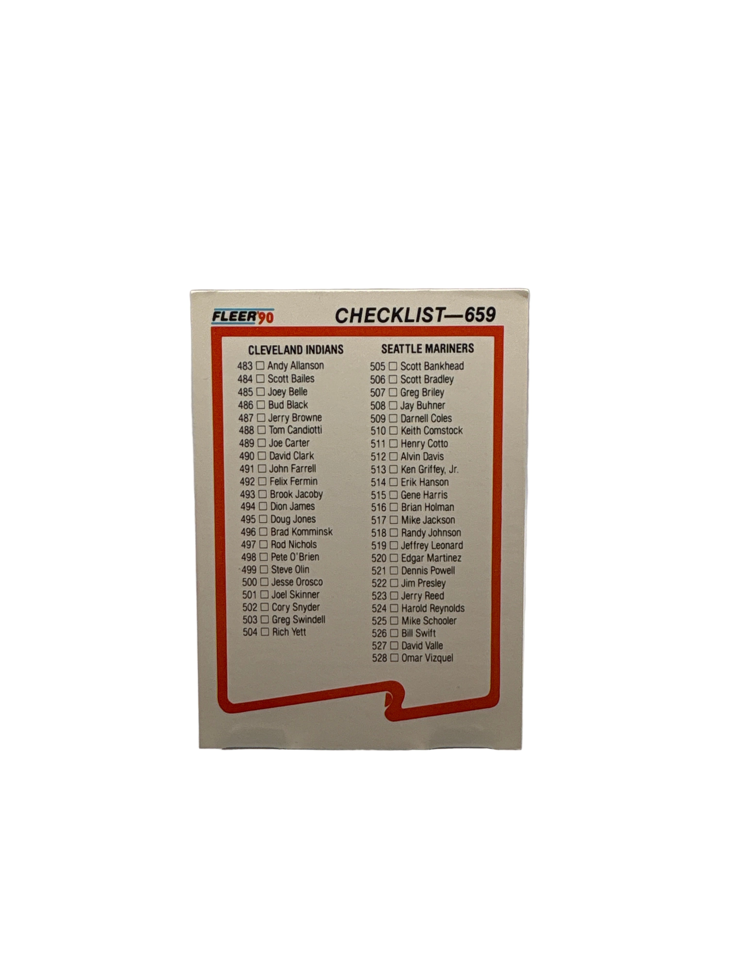 Fleer Checklist Main image