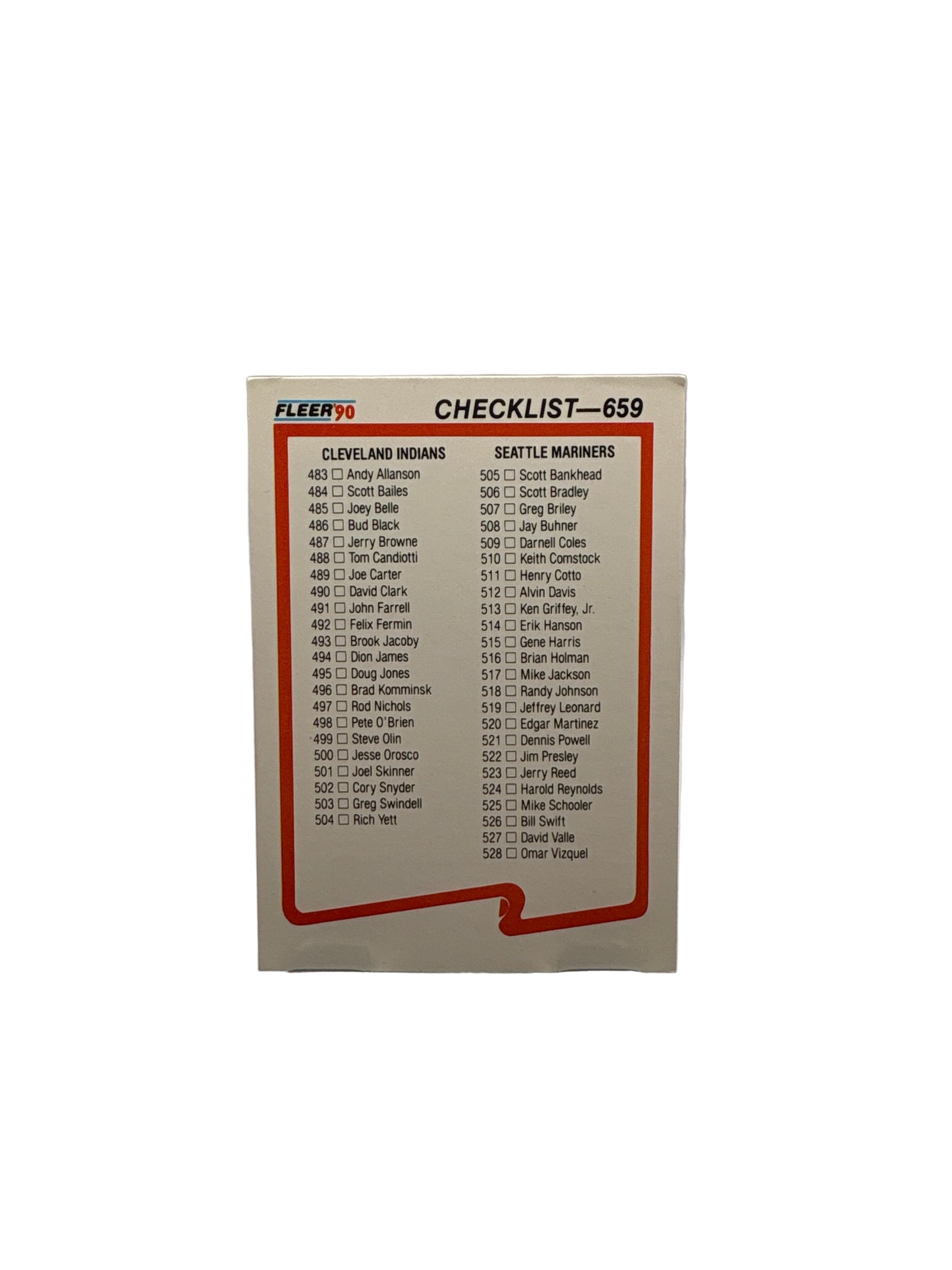 Fleer Checklist