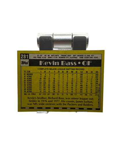 Topps Kevin Bass