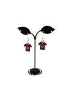 Soccer uniform earrings