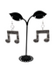 Musical note earrings