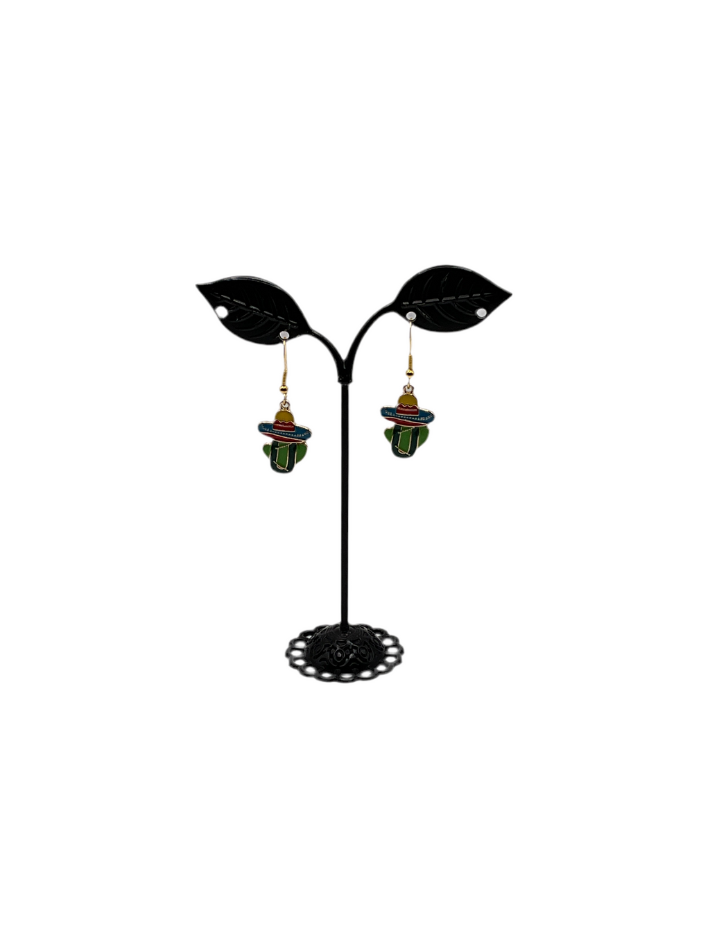 Sombrero Cactus Earrings